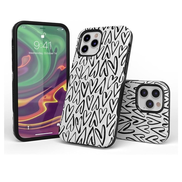 Casely iPhone 12/12 Pro Phone Case | Heart Throb - Picture 2 of 3